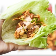 Szechuan Chicken Lettuce Wraps With Spicy Mayo Cactus Club Copycat