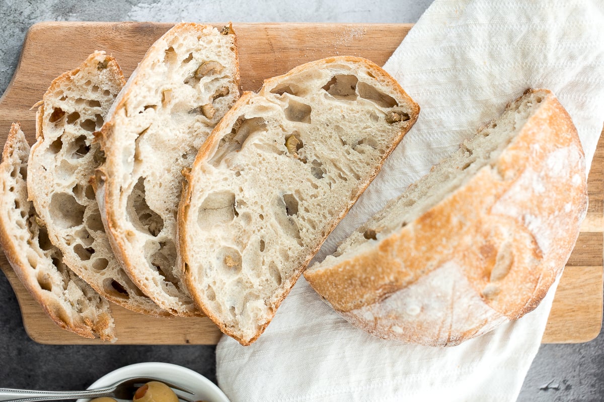 Artisan Green Olive Sourdough Bread Aheadofthyme Ahead Of Thyme