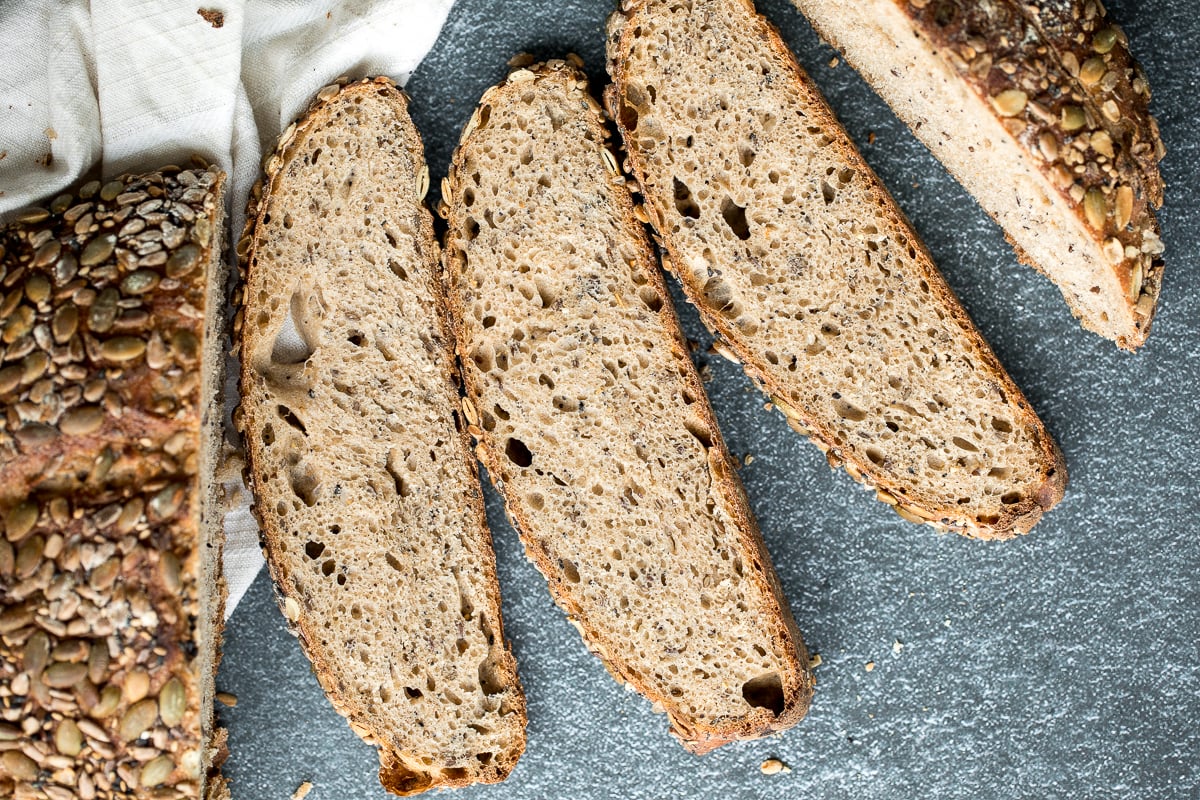 Seeded Whole Wheat Sourdough Bread Small Batch Aheadofthyme